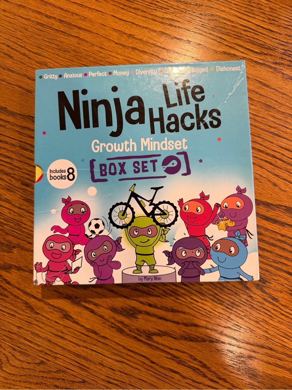 Ninja Life Hacks Growth Mindset Box Set Of Eight Books